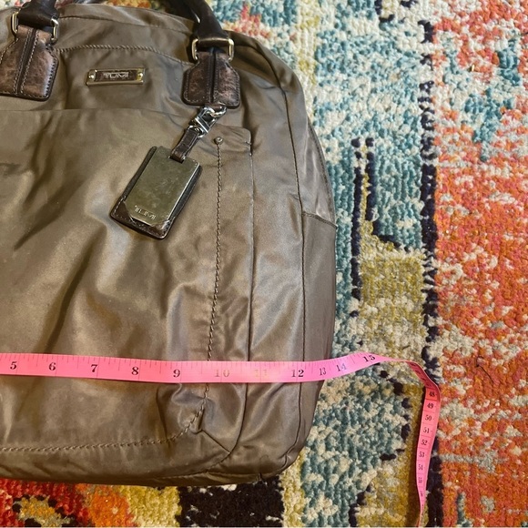 TUMI nylon backpack travel bag olive green main image 7